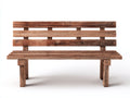 Banc de jardin - bois - 168x60x84 cm - brun moyen - style rustique